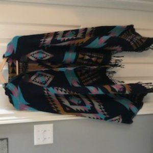 American Eagle poncho